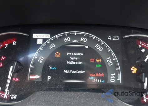 2025 Toyota Rav4 Xle z USA, uszkodzony, nr VIN 2T3P1RFV8SC510499